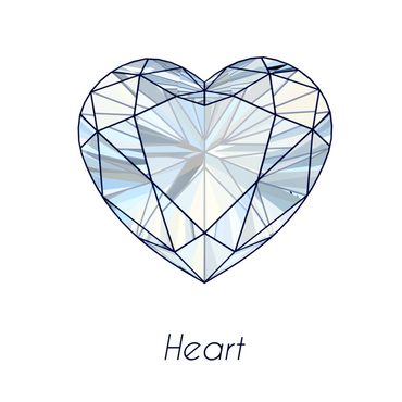 2.10ct Heart D VVS2 Lab Diamond