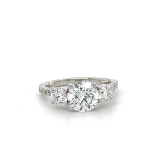 Classic Three Stone Engagement Ring