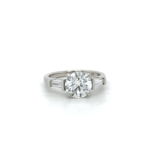Classic Three Stone Engagement Ring