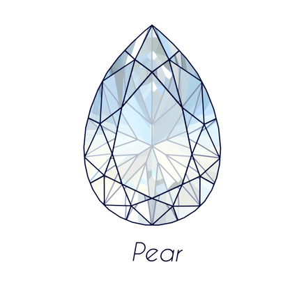 2.05ct Pear D VVS2 Lab Diamond