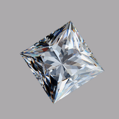 2.53ct Princess  VVS2 Lab Diamond