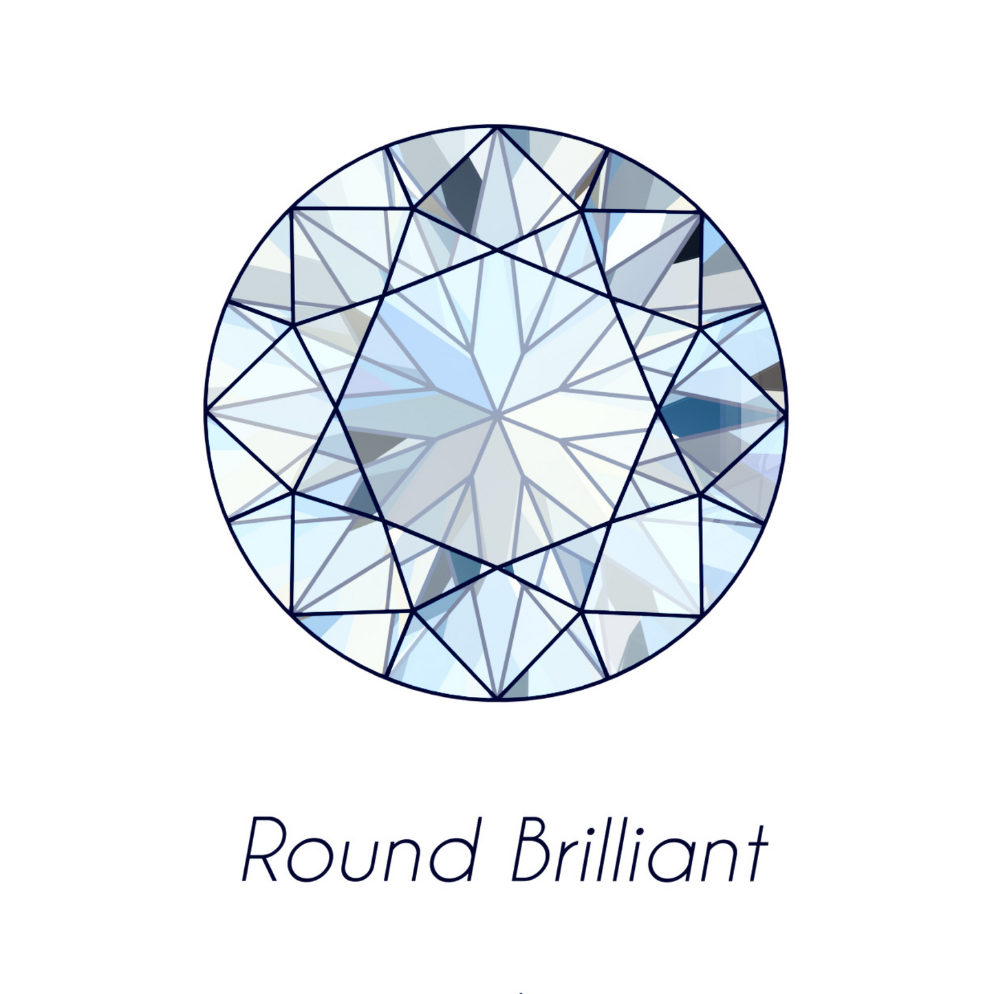 3.11ct Round D VVS2 Lab Diamond