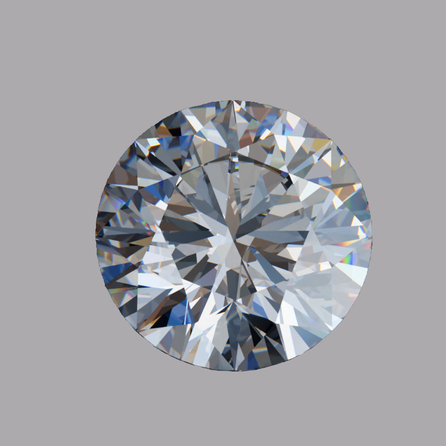 3.03ct Round D VVS2 Lab Diamond