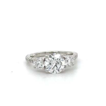 Classic Three Stone Engagement Ring