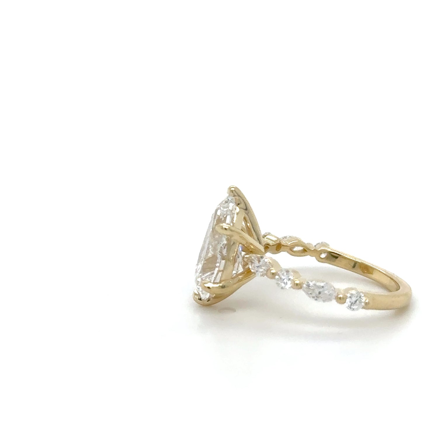 Classic Pear Shape Engagement RIng