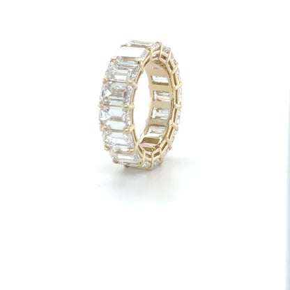 Emerald Cut Diamond Eternity Band