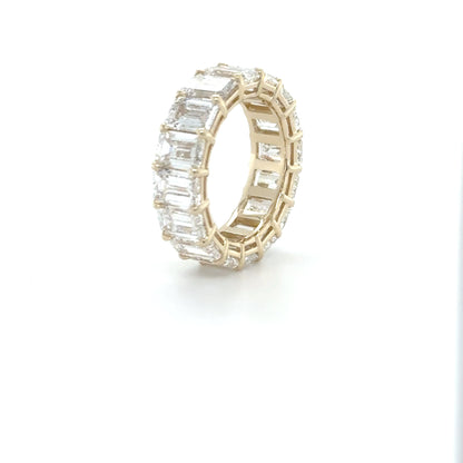 Emerald Cut Diamond Eternity Band