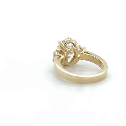 Classic Three Stone Engagement Ring