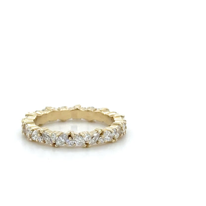 Diamond & Marqusie Eternity Band
