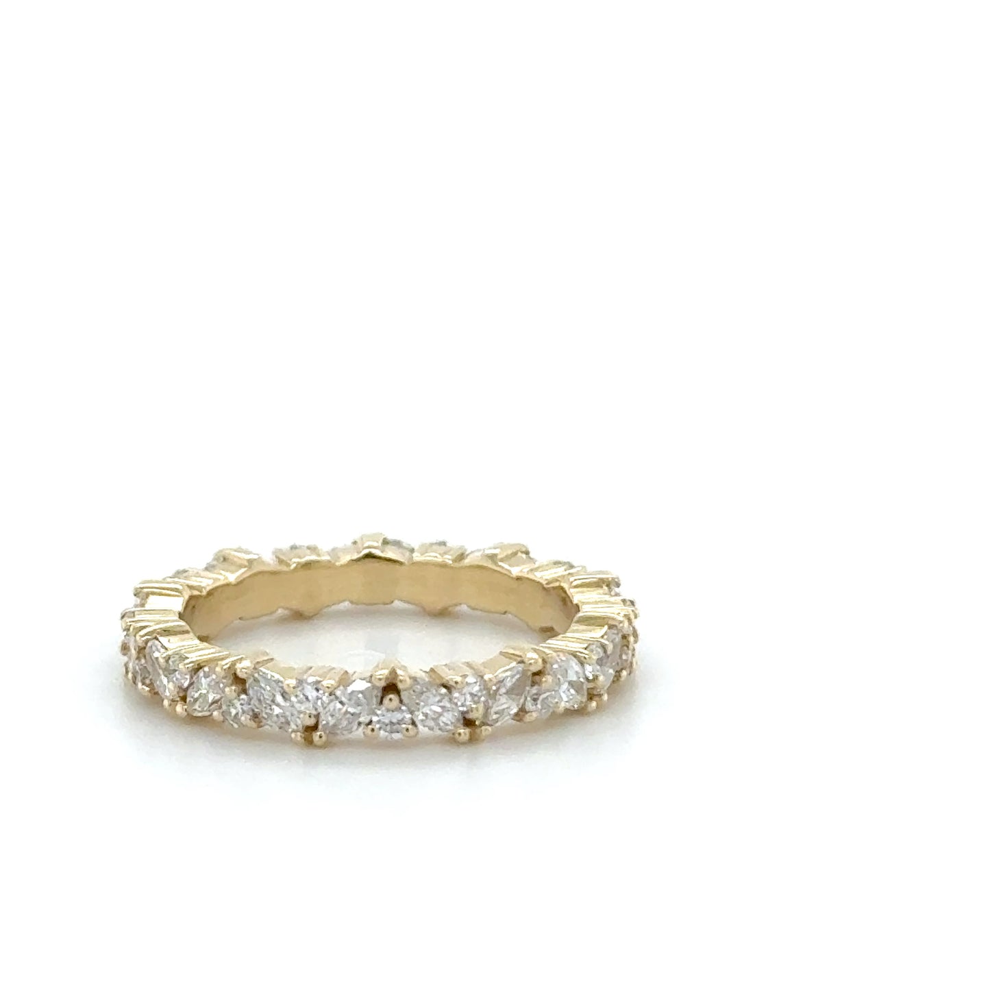 Diamond & Marqusie Eternity Band