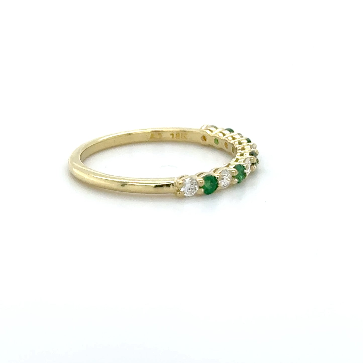 Diamond & Emerald Band