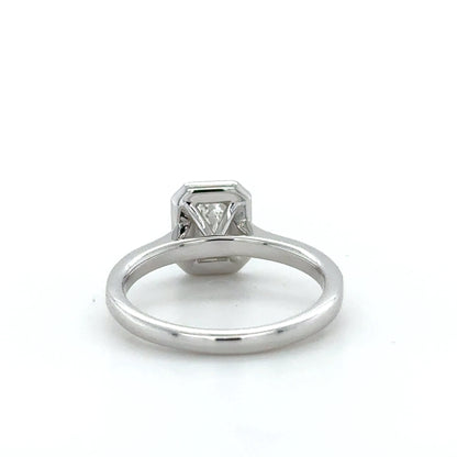 Halo Diamond Engagement Ring