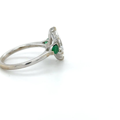 Classic Three Stone Engagement Ring