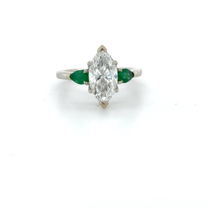 Classic Three Stone Engagement Ring