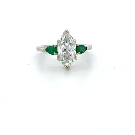 Classic Three Stone Engagement Ring