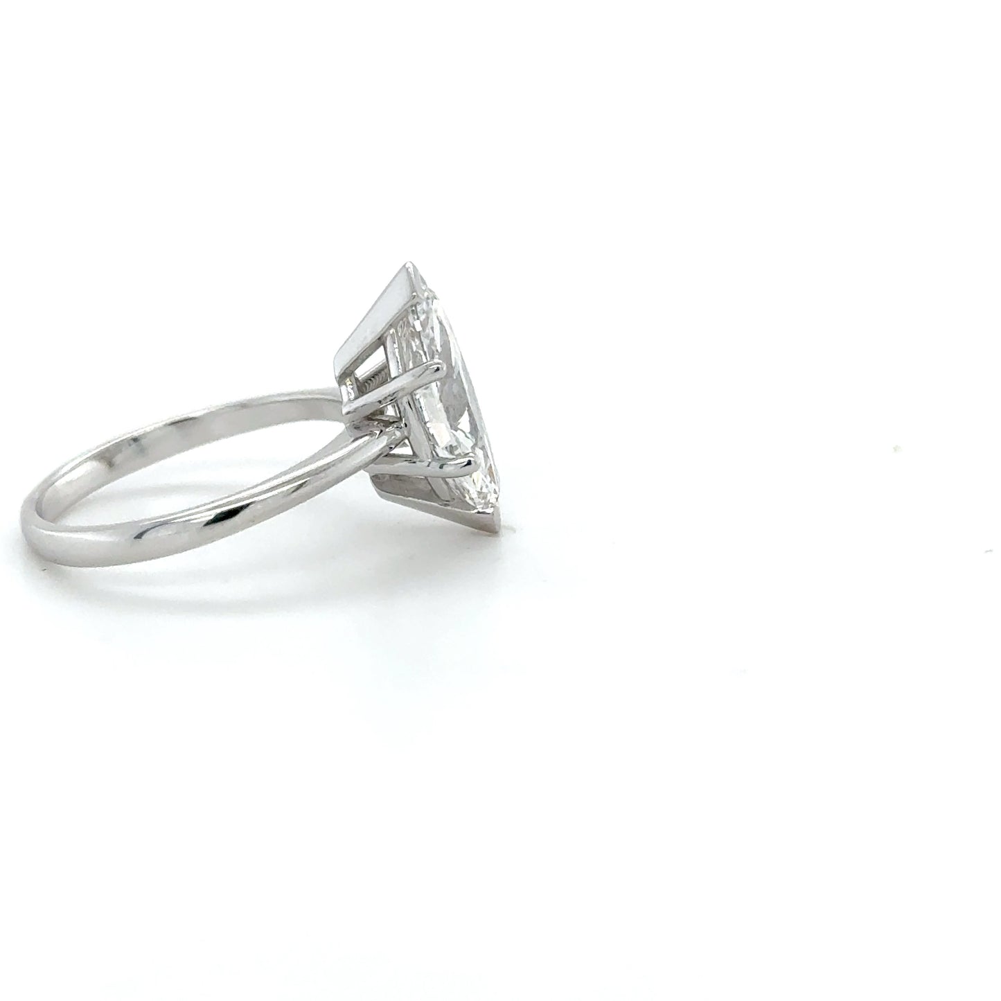 Classic Solitaire Marquise Ring