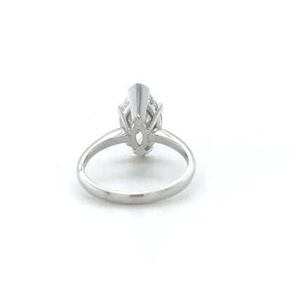 Classic Solitaire Marquise Ring