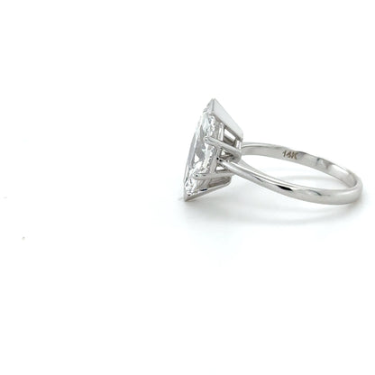 Classic Solitaire Marquise Ring