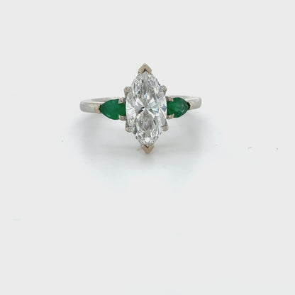 Classic Three Stone Engagement Ring