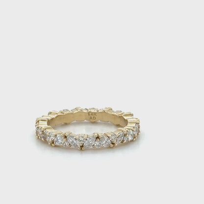 Diamond & Marqusie Eternity Band